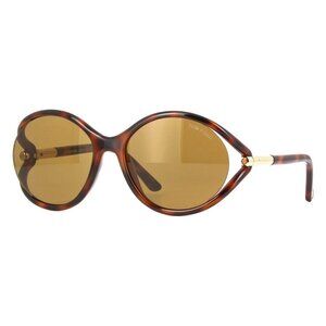 A1000Z New A0999Z New TOM FORD Melody Havana Round FT1090/S 53E Sunglasses Women